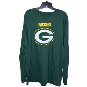Majestic Green Bay Packer Long sleeve Tee Shirt